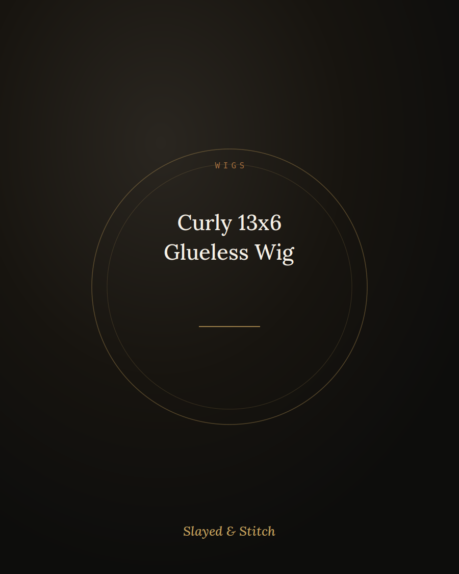 Curly 13x6 Glueless Wig