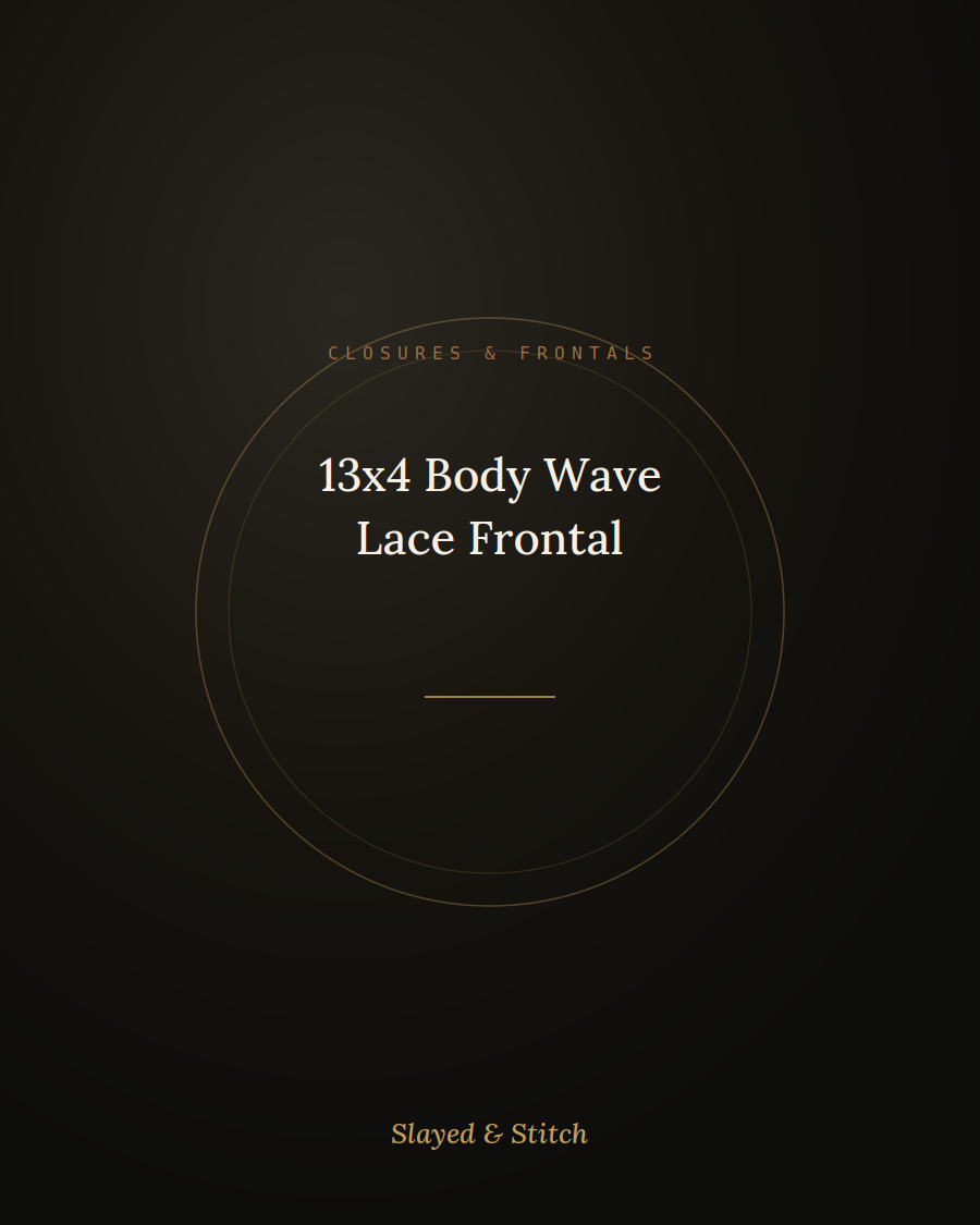 13x4 Body Wave Lace Frontal