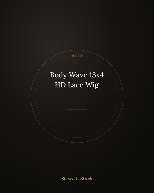 Body Wave 13x4 HD Lace Wig