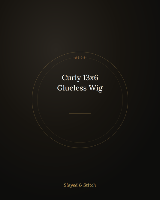 Curly 13x6 Glueless Wig