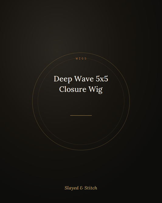 Deep Wave 5x5 Closure Wig