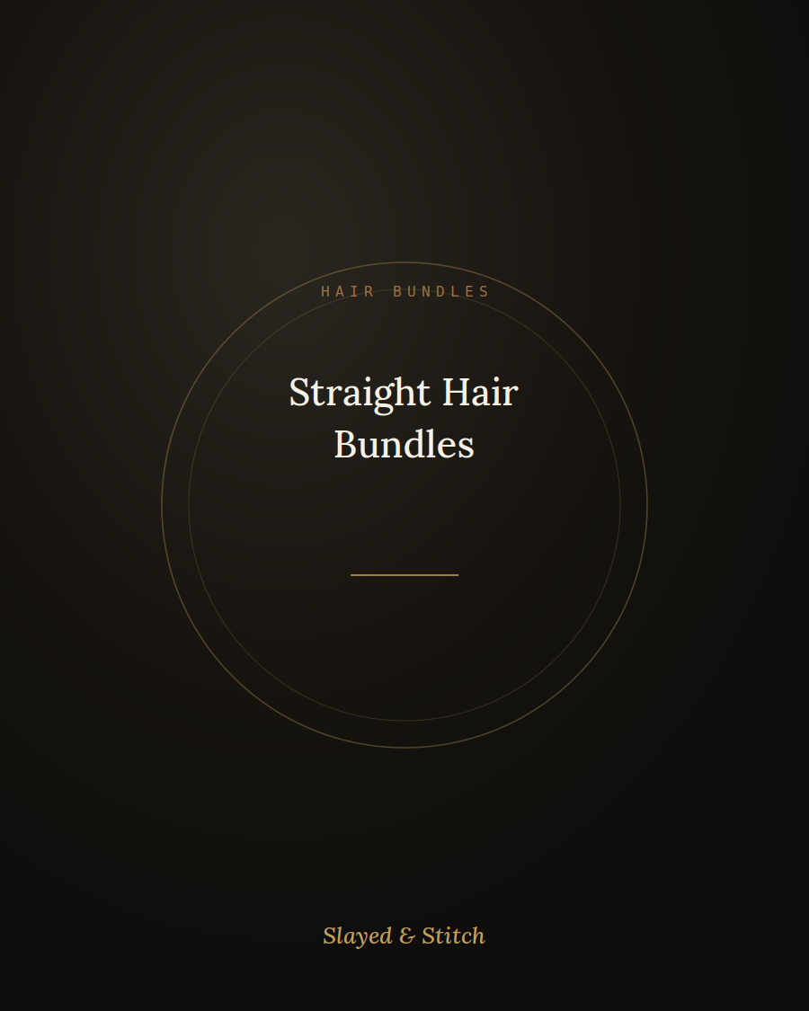 Straight Hair Bundles